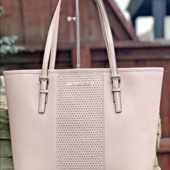 Michael Kors Handbags - Michael kors micro Stud  Leather tote bag